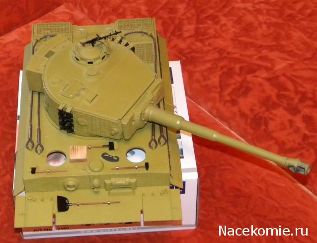Соберите Танк Тигр - Сборка Корпуса