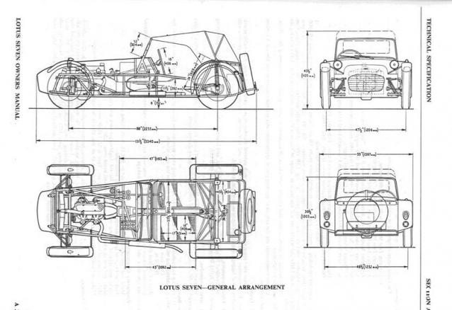 Суперкары №36 Lotus Seven