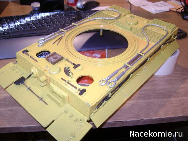 Соберите Танк Тигр - Сборка Корпуса