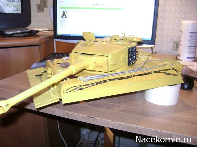 Соберите Танк Тигр - Сборка Корпуса