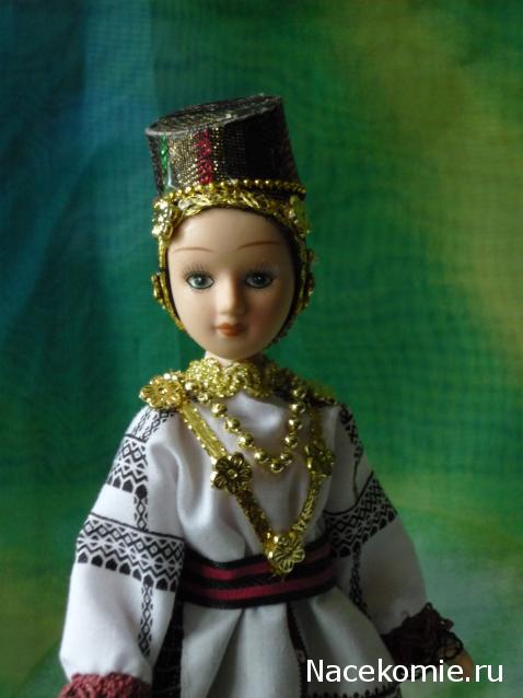 Куклы в народных костюмах №10 Кукла в праздничном костюме Воронежской губернии