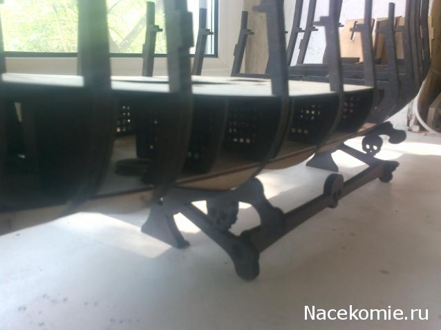 Собери Чёрную Жемчужину. Сборка, обшивка и покраска палуб