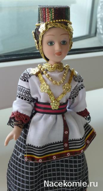 Куклы в народных костюмах №10 Кукла в праздничном костюме Воронежской губернии