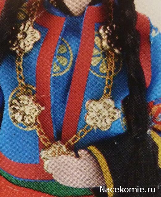 Куклы в народных костюмах №10 Кукла в праздничном костюме Воронежской губернии