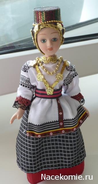 Куклы в народных костюмах №10 Кукла в праздничном костюме Воронежской губернии