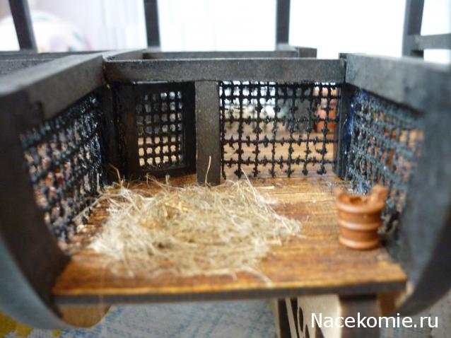 Собери Чёрную жемчужину. Сборка: оснащение палуб