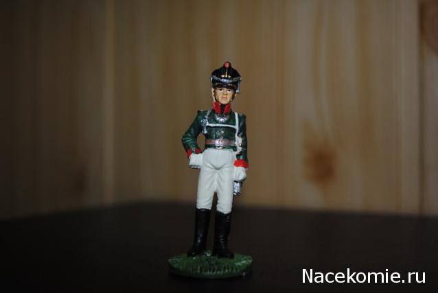 Наполеоновские войны №21 Обер-офицер Московского пехотного полка в парадной форме,1812г.