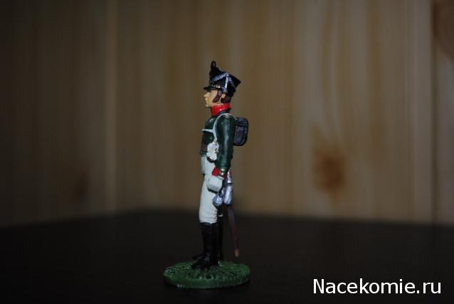 Наполеоновские войны №21 Обер-офицер Московского пехотного полка в парадной форме,1812г.