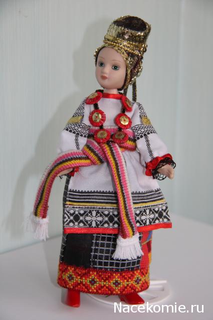 Куклы в народных костюмах №10 Кукла в праздничном костюме Воронежской губернии