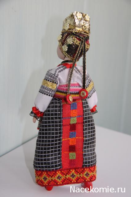 Куклы в народных костюмах №10 Кукла в праздничном костюме Воронежской губернии