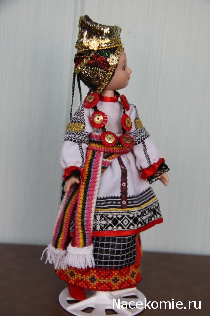 Куклы в народных костюмах №10 Кукла в праздничном костюме Воронежской губернии