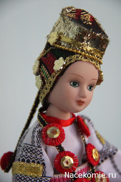 Куклы в народных костюмах №10 Кукла в праздничном костюме Воронежской губернии