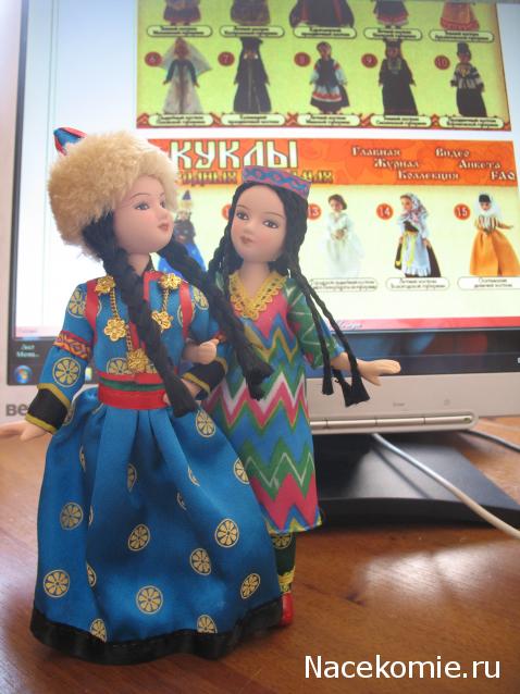 Куклы в народных костюмах №12 Кукла в узбекском летнем костюме