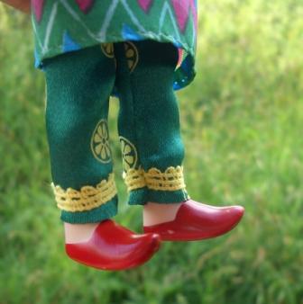 Куклы в народных костюмах №12 Кукла в узбекском летнем костюме