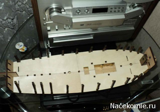 Собери Чёрную Жемчужину. Сборка, обшивка и покраска палуб