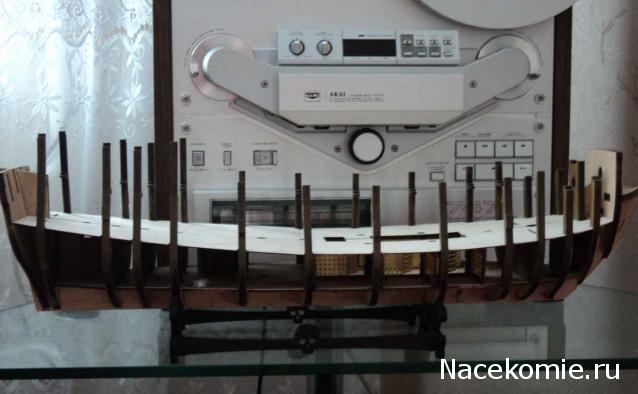 Собери Чёрную Жемчужину. Сборка, обшивка и покраска палуб