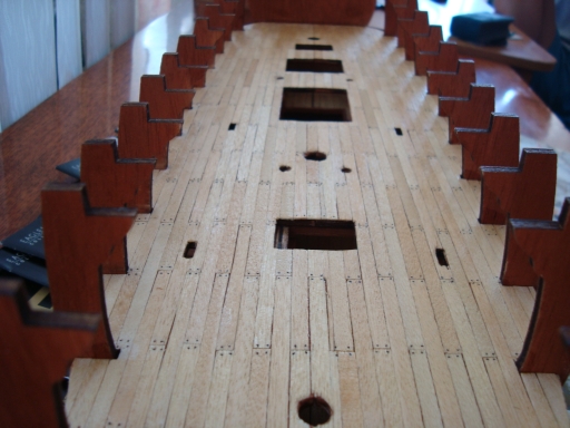 Парусник Баунти - Сборка корпуса