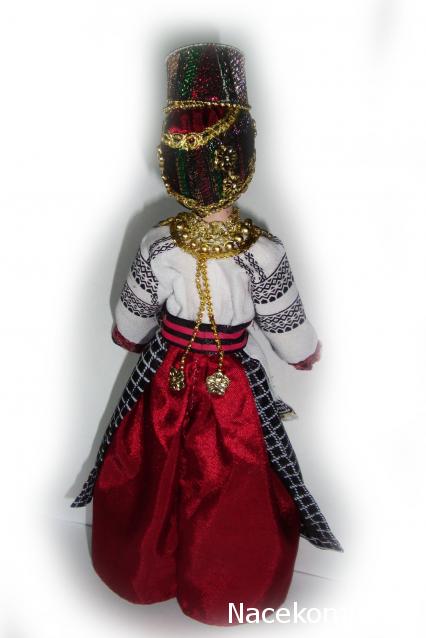 Куклы в народных костюмах №10 Кукла в праздничном костюме Воронежской губернии