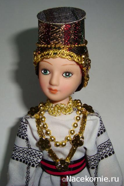 Куклы в народных костюмах №10 Кукла в праздничном костюме Воронежской губернии