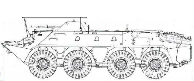 Русские танки №50 - БТР-70