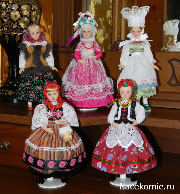 Польские куклы в народных костюмах. График выхода, обсуждение.