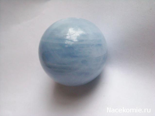 Энергия камней № 78 Голубой кальцит (шар) фото, обсуждение