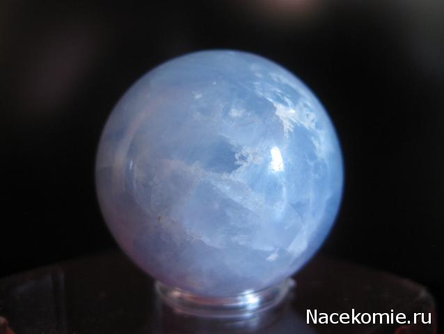 Энергия камней № 78 Голубой кальцит (шар) фото, обсуждение