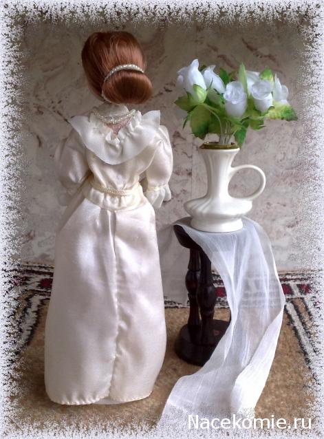 Куклы в народных костюмах №13 Кукла в городском свадебном костюме Санкт-Петербургской губернии