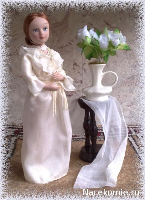 Куклы в народных костюмах №13 Кукла в городском свадебном костюме Санкт-Петербургской губернии