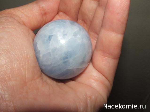 Энергия камней № 78 Голубой кальцит (шар) фото, обсуждение