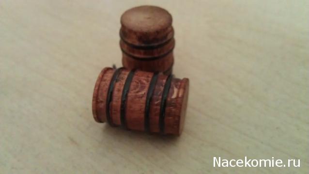 Парусник Баунти - Сборка корпуса