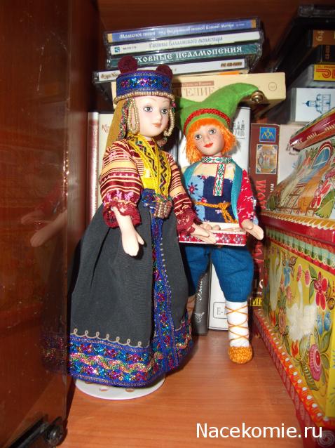 Куклы в народных костюмах – "Девчушки-болтушки"