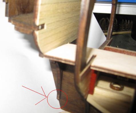 Парусник Баунти - Сборка корпуса