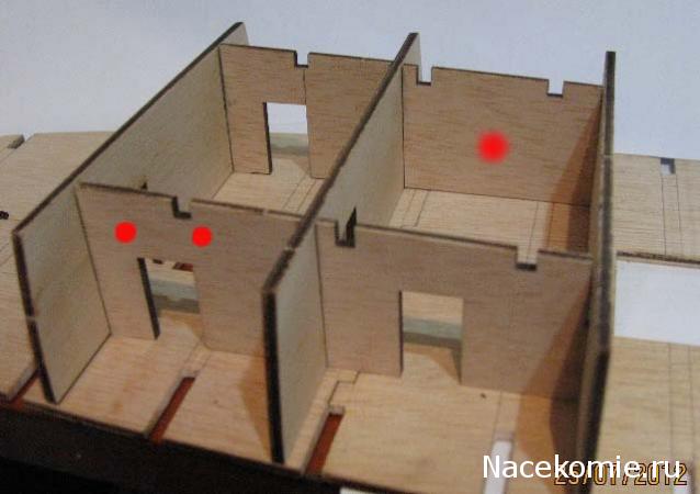 Парусник Баунти - Сборка корпуса