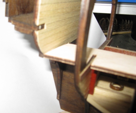 Парусник Баунти - Сборка корпуса