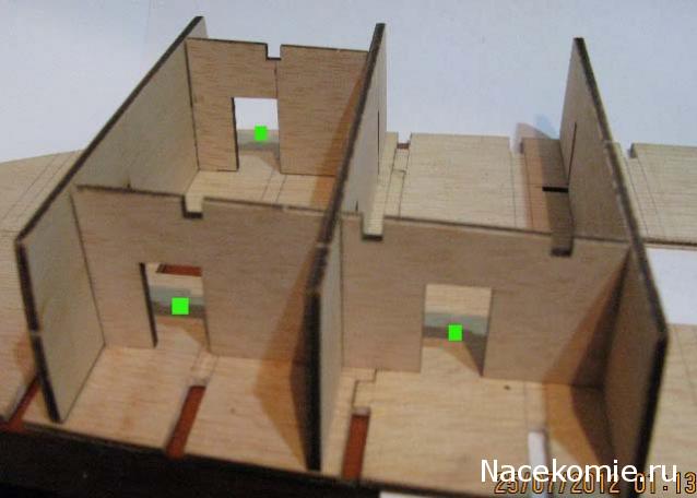 Парусник Баунти - Сборка корпуса