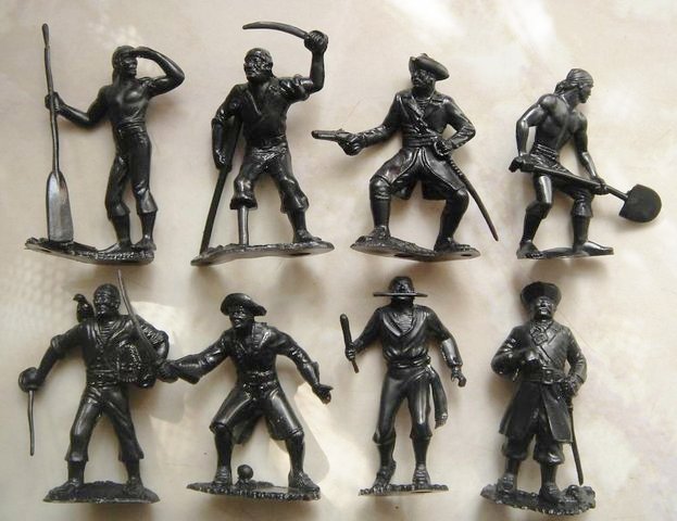 Собери Чёрную Жемчужину. Аксессуары не из партворка