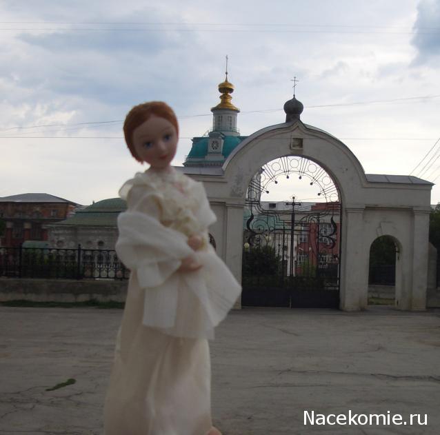 Куклы в народных костюмах №13 Кукла в городском свадебном костюме Санкт-Петербургской губернии