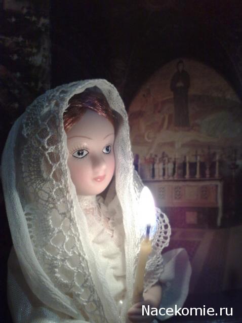 Куклы в народных костюмах №13 Кукла в городском свадебном костюме Санкт-Петербургской губернии