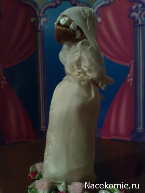 Куклы в народных костюмах №13 Кукла в городском свадебном костюме Санкт-Петербургской губернии