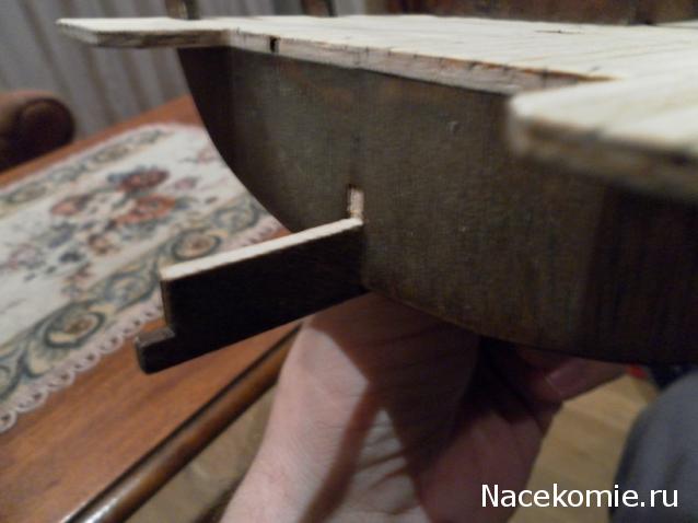 Парусник Баунти - Сборка корпуса