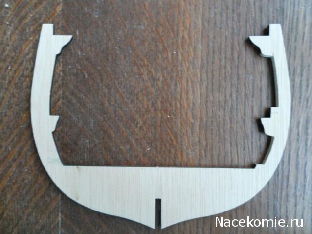 Парусник Баунти - Сборка корпуса