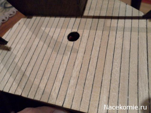 Парусник Баунти - Сборка корпуса