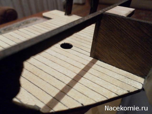 Парусник Баунти - Сборка корпуса