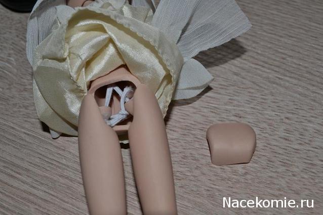 Куклы в народных костюмах №13 Кукла в городском свадебном костюме Санкт-Петербургской губернии