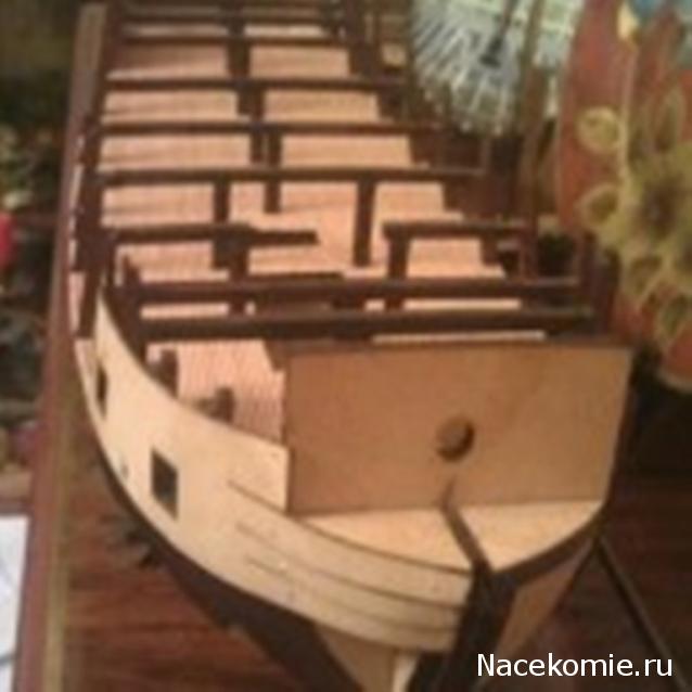 Собери Чёрную Жемчужину. Сборка: обшивка корпуса