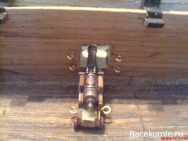 Собери Чёрную Жемчужину. Сборка, обшивка и покраска палуб