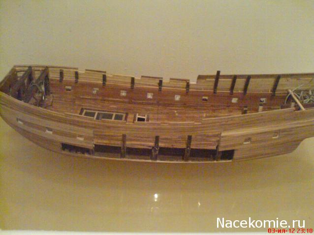 Собери Чёрную Жемчужину. Сборка, обшивка и покраска палуб