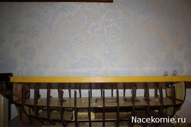 Парусник Баунти - Сборка корпуса