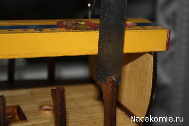 Парусник Баунти - Сборка корпуса